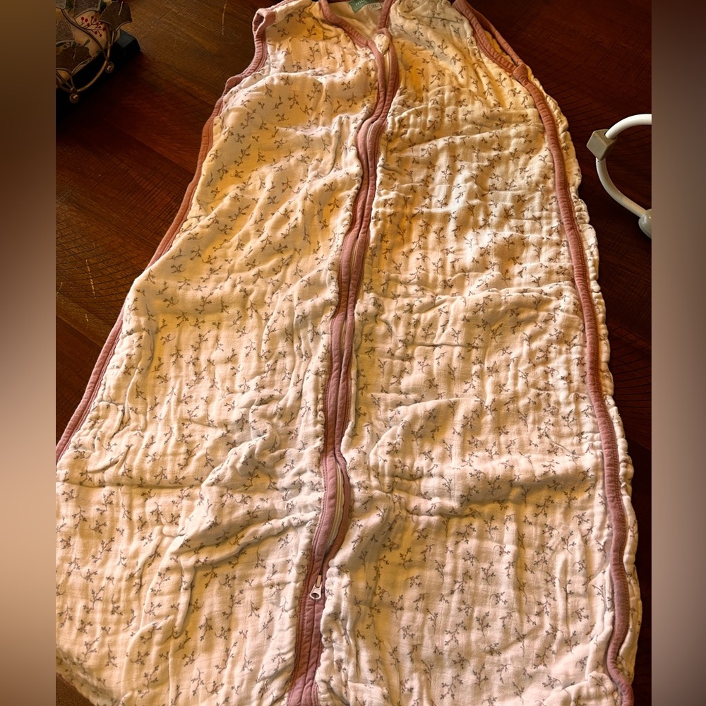 Cotton muslin/bamboo baby sleep sack